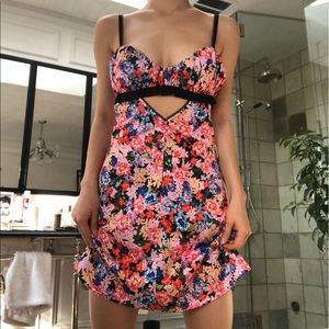 COPY - For love & lemons floral mini dress